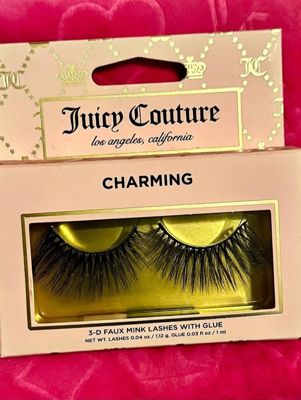 Juicy Couture Charming 3-D Faux Mink Lashes NWT